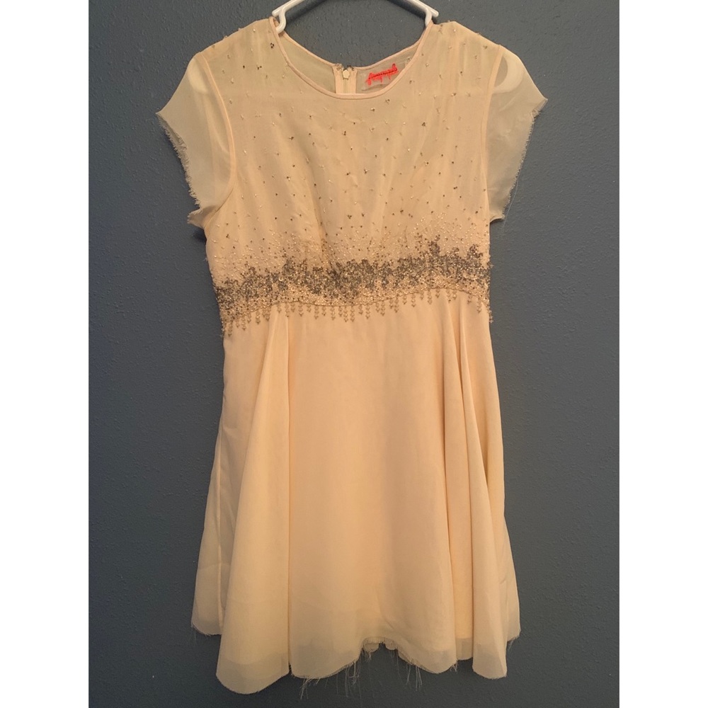 $289 NEW Free People Embellished crystal dress